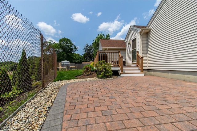 136 Woodward Rd, Providence, RI 02904 - view of patio / terrace featuring a deck