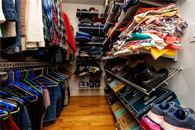 136 Woodward Rd, Providence, RI 02904 - spacious closet with wood finished floors