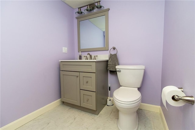 136 Woodward Rd, Providence, RI 02904 - bathroom featuring vanity and marble look tile flooring