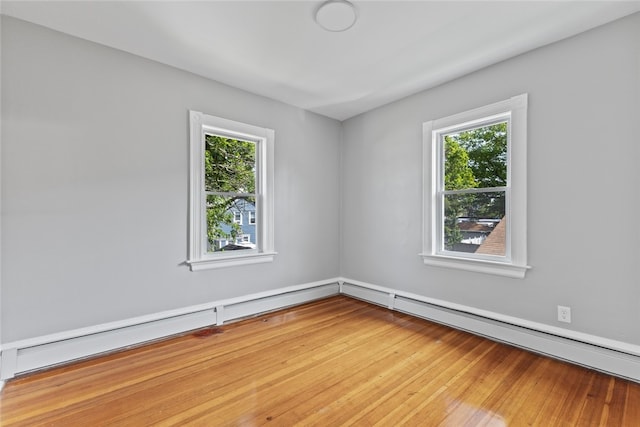 33 Marion Ave, Providence, RI 02905 - unfurnished room featuring plenty of natural light and wood finished floors