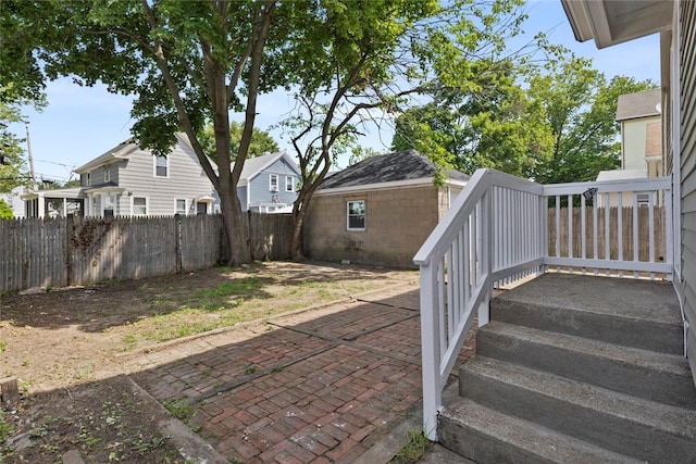 33 Marion Ave, Providence, RI 02905 - view of yard featuring a patio area
