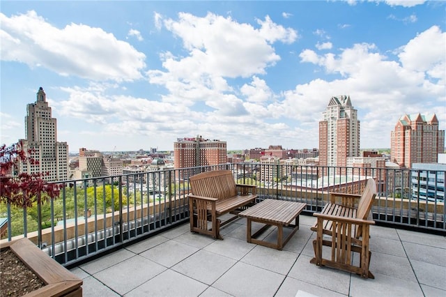100 Exchange St Unit 1803, Providence, RI 02903 - patio / terrace with a view of city