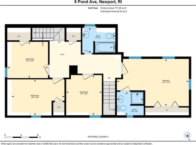 6 Pond Ave, Newport, RI 02840 - view of room layout