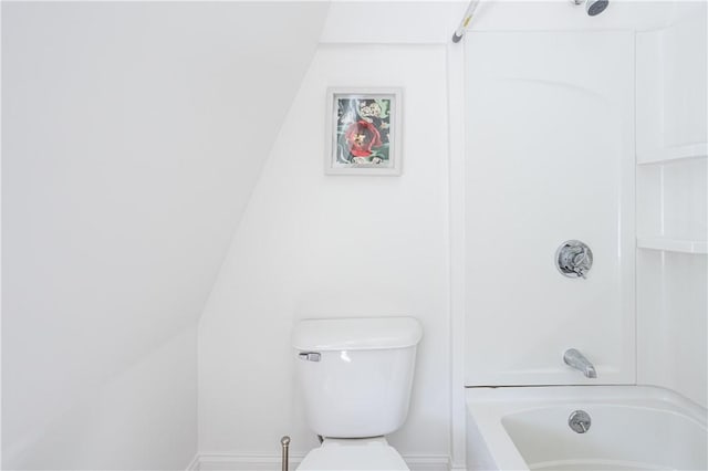 6 Pond Ave, Newport, RI 02840 - full bathroom with toilet and tub / shower combination
