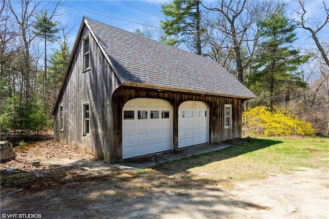 22 T Parker Rd, Foster, RI 02825 - view of detached garage