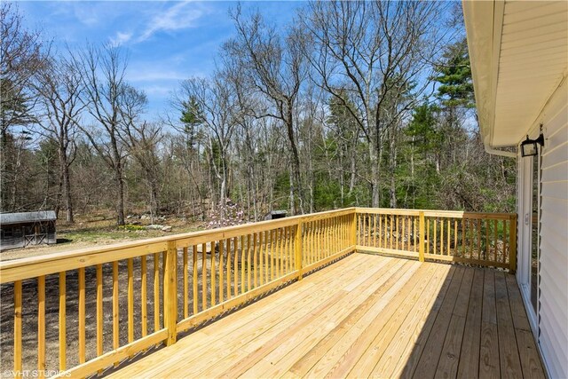 22 T Parker Rd, Foster, RI 02825 - view of deck