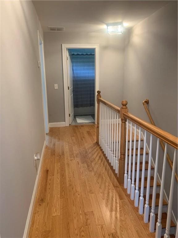 20 Winston Way, Johnston, RI 02919 - hall featuring an upstairs landing and light wood-style floors