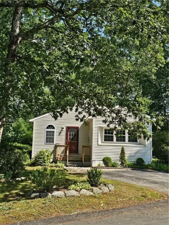 41 Park Ln, Coventry, RI 02816 - obstructed view of property with asphalt driveway