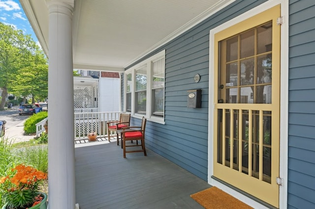 32 Thurston Ave Unit A, Newport, RI 02840 - view of porch