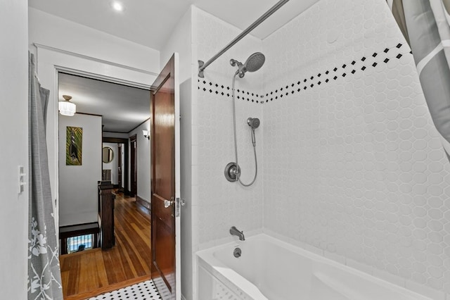 32 Thurston Ave Unit A, Newport, RI 02840 - full bathroom with bathing tub / shower combination and baseboards