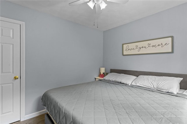 8 Anthony Rd, Foster, RI 02825 - bedroom with wood finished floors and ceiling fan