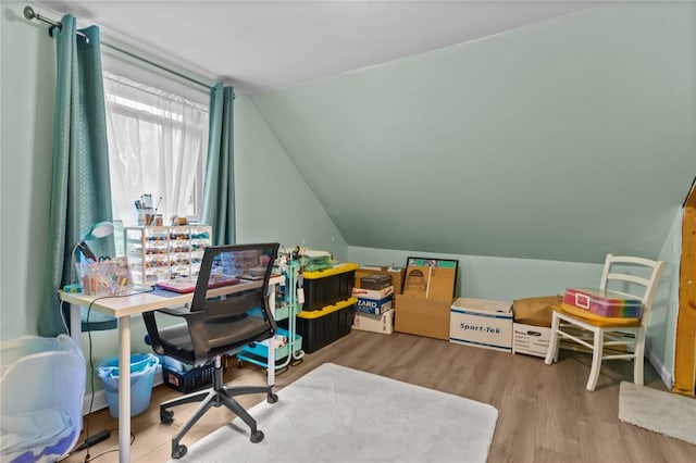 8 Anthony Rd, Foster, RI 02825 - office space featuring lofted ceiling and wood finished floors