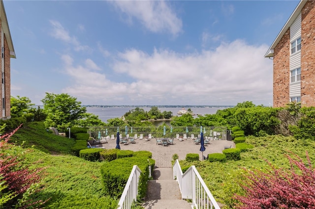 25 Bullocks Poing Ave Unit 3A, East Providence, RI 02915 - view of yard featuring a water view