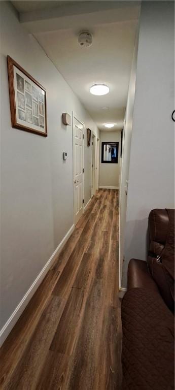 26 Morton Ave, Johnston, RI 02919 - hall with wood finished floors and baseboards