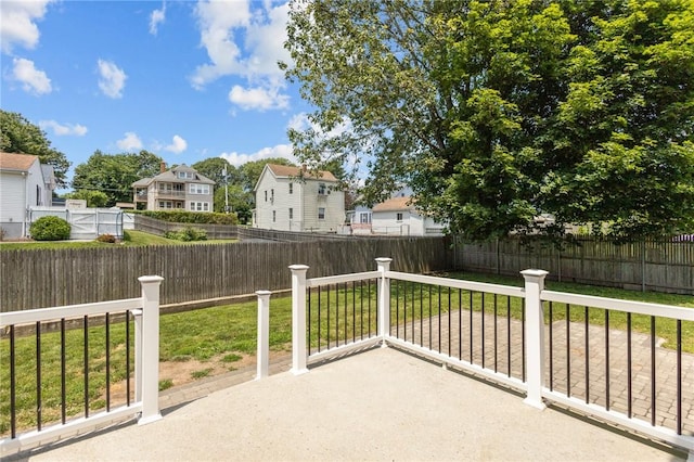 58 E St, West Warwick, RI 02893 - fenced backyard featuring a residential view