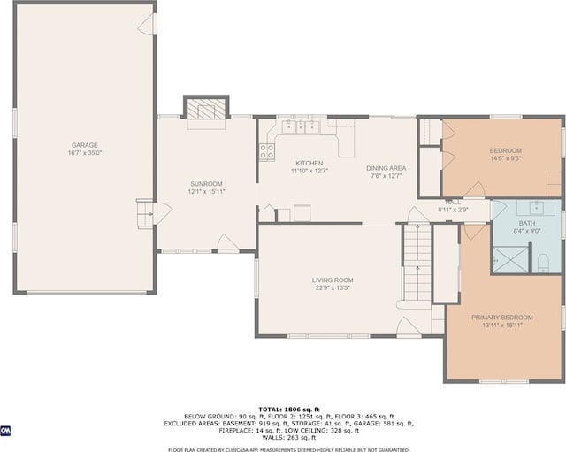 58 E St, West Warwick, RI 02893 - view of room layout
