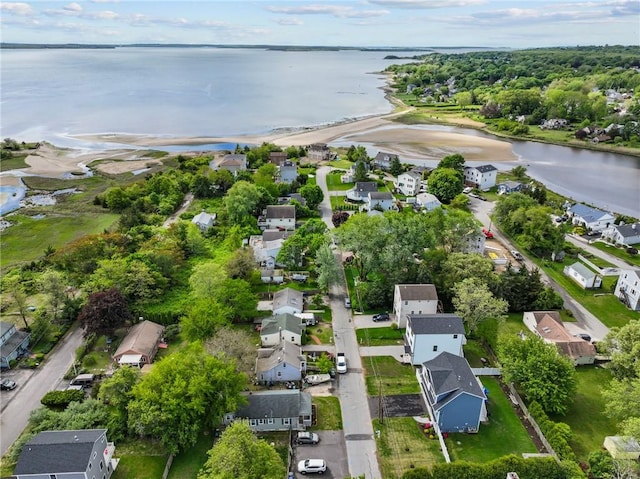 36 Dundas Ave, Warwick, RI 02889 - aerial overview of property's location featuring a nearby body of water and nearby suburban area