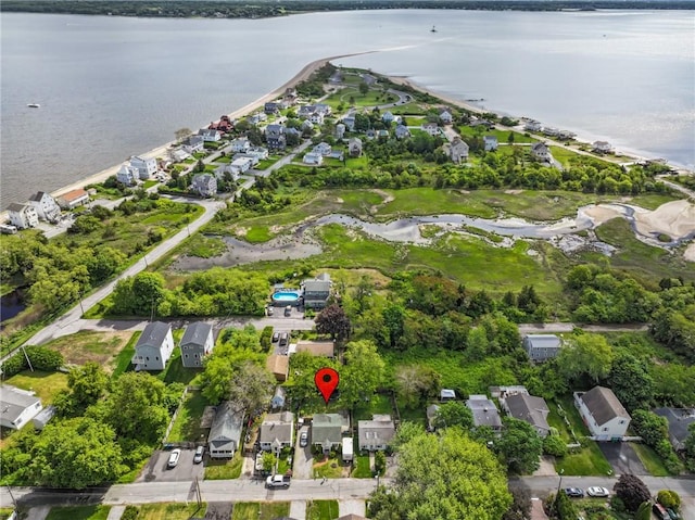 36 Dundas Ave, Warwick, RI 02889 - aerial overview of property's location with nearby suburban area