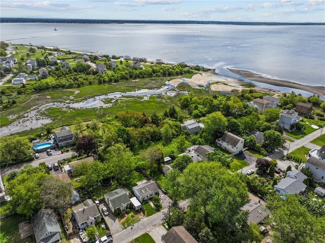 36 Dundas Ave, Warwick, RI 02889 - aerial view of property's location featuring a large body of water and nearby suburban area