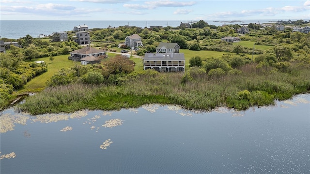 212 Round Pond Rd, Little Compton, RI 02837 - aerial view of a nearby body of water