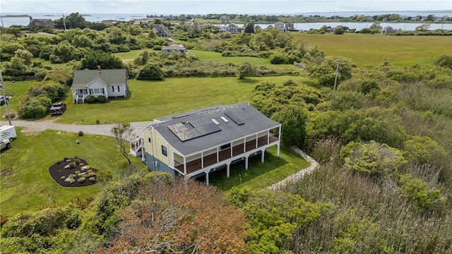 212 Round Pond Rd, Little Compton, RI 02837 - view from above of property featuring a large body of water