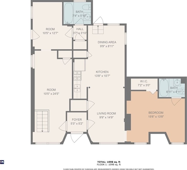 129 Academy Ave, Providence, RI 02908 - view of floor plan / room layout