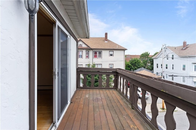129 Academy Ave, Providence, RI 02908 - view of wooden terrace