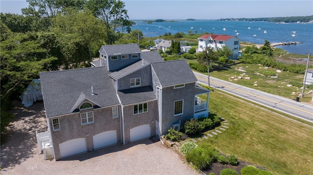 170 W Beach Rd, Charlestown, RI 02813 - view from above of property with a nearby body of water