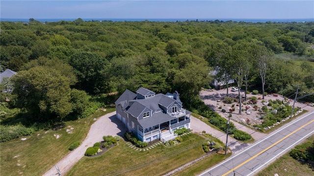 170 W Beach Rd, Charlestown, RI 02813 - aerial view of property and surrounding area with a forest