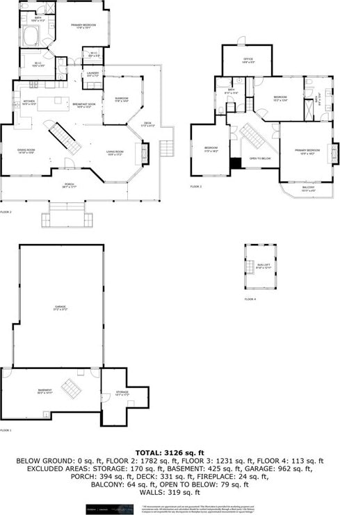 170 W Beach Rd, Charlestown, RI 02813 - view of home floor plan