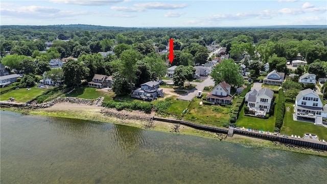 201 Bellman Ave, Warwick, RI 02889 - aerial view of residential area with a nearby body of water