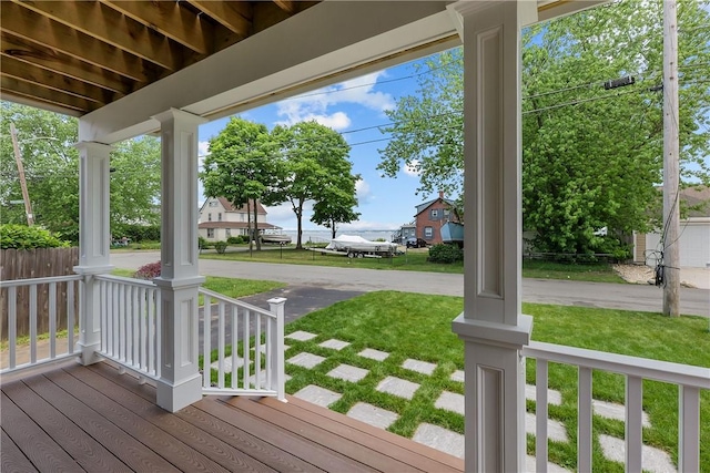 201 Bellman Ave, Warwick, RI 02889 - porch featuring a yard
