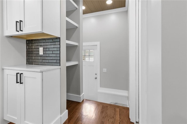 201 Bellman Ave, Warwick, RI 02889 - detailed view of wood finished floors and recessed lighting