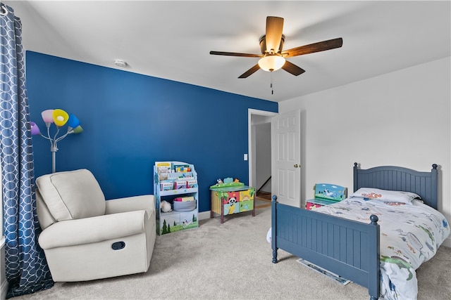 93 E Main Rd, Portsmouth, RI 02871 - bedroom with carpet floors and ceiling fan