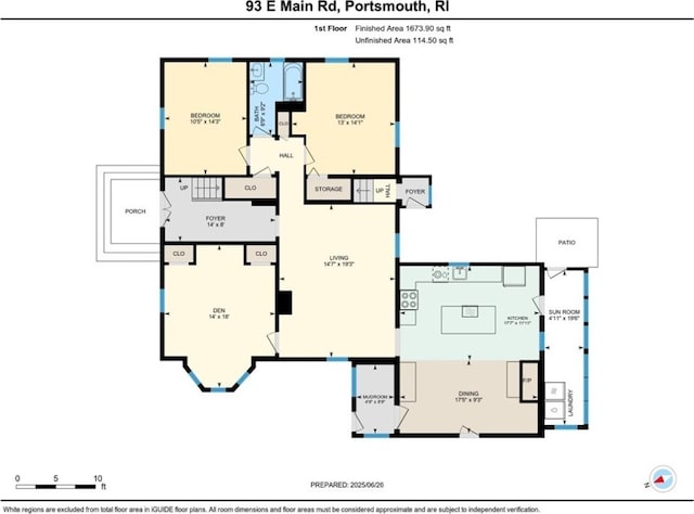 93 E Main Rd, Portsmouth, RI 02871 - view of property floor plan