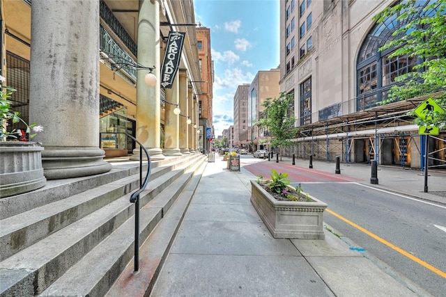 65 Weybosset St Unit 223, Providence, RI 02903 - view of street featuring sidewalks, street lights, and curbs