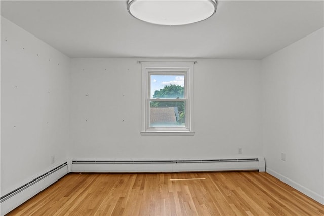 56 Brookfield Dr, Cranston, RI 02920 - unfurnished room featuring light wood finished floors and baseboard heating