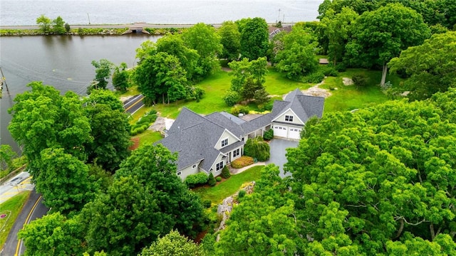 583 Highland Rd, Tiverton, RI 02878 - bird's eye view of a large body of water