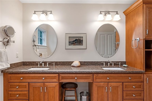 583 Highland Rd, Tiverton, RI 02878 - full bath featuring double vanity