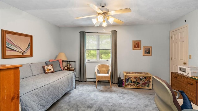 36 Primrose Ln Unit 36, North Providence, RI 02904 - carpeted bedroom with a ceiling fan