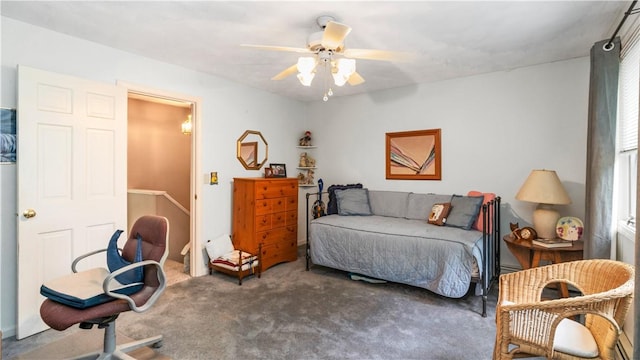 36 Primrose Ln Unit 36, North Providence, RI 02904 - bedroom featuring carpet and ceiling fan