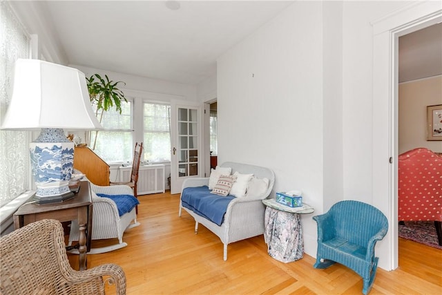 65 Lyndhurst Ave, Providence, RI 02908 - living area with radiator heating unit and wood finished floors