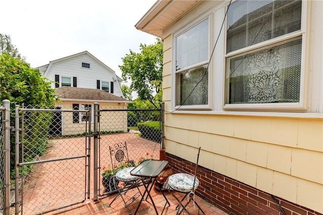 65 Lyndhurst Ave, Providence, RI 02908 - view of patio featuring a gate
