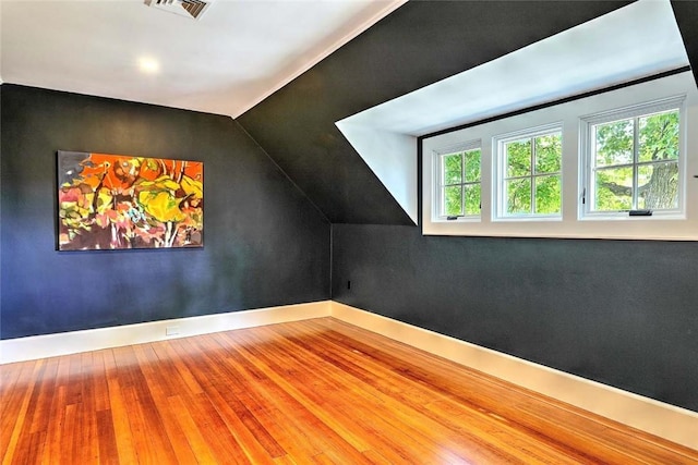 290 Blackstone Blvd, Providence, RI 02906 - additional living space featuring wood finished floors and vaulted ceiling