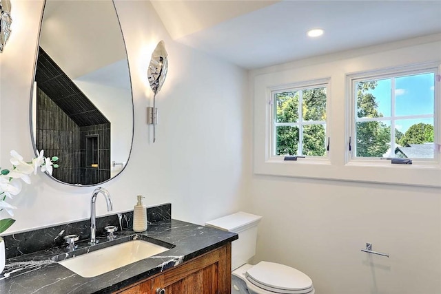 290 Blackstone Blvd, Providence, RI 02906 - bathroom featuring vanity and recessed lighting