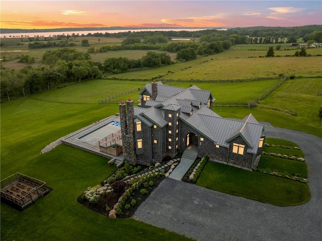 82 Nonquit Ln, Tiverton, RI 02878 - overview of rural landscape