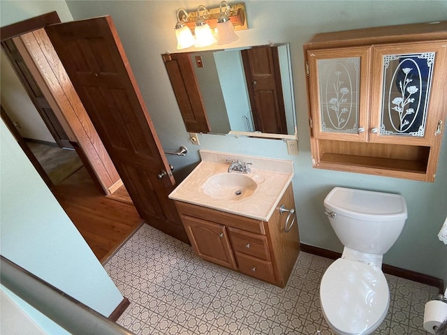 26 Flora Ave, Woonsocket, RI 02895 - bathroom featuring vanity and toilet