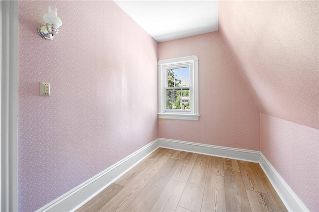 355 Scott Rd, Cumberland, RI 02864 - additional living space with wood finished floors and lofted ceiling