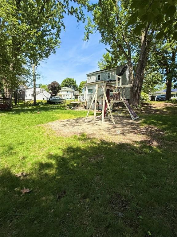 26 Westmore St, Providence, RI 02910 - view of grassy yard with a playground