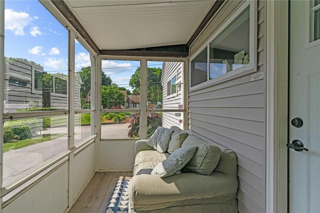 32 Spencer Rd, Smithfield, RI 02828 - sunroom / solarium featuring lofted ceiling